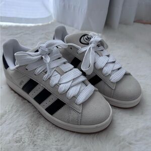 Adidas Campus 00s Gray & Black Shoes